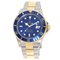Submariner Uhr mit blauem Zifferblatt aus Edelstahl von Rolex 1