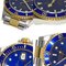 Montre Submariner à Cadran Bleu en Acier Inoxydable de Rolex 8