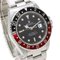 ROLEX 16710 GMT Master 2 Tritium Red Black Bezel Watch Stainless Steel SS Men's 5