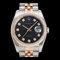 Rolex Datejust 116231G quadrante nero orologio da uomo, Immagine 1
