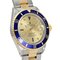 ROLEX Submariner Date 16613SG Champagne Dial Watch Men's 2
