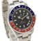 ROLEX 16710T GMT Master 2 Red Blue Bezel Stick Dial Watch Stainless Steel SS Men's, Image 3