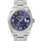 Datejust Aubergine Diamond Dial Watch from Rolex 1