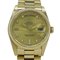 ROLEX Day-Date 18238A L watch men's brand 2P bucket 8P diamond automatic winding AT 750YG 18K solid gold polished 3