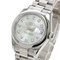 ROLEX 179166G Datejust 10P Diamond Watch Platinum / PT Ladies 4