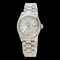 ROLEX 179166G Datejust 10P Diamond Watch Platinum / PT Ladies 1