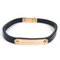 Bracelet en Cuir Noir de Yves Saint Laurent 2