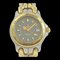 TAG HEUER Professional Sel WG1220-KO Stainless Steel x Gold Plated Quartz Analog Display Boys Gray Dial Watch 1
