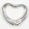 Silver Open Heart Pendant from Tiffany & Co. 1