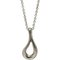 Open Teardrop Necklace in Silver from Tiffany & Co. 2