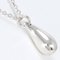 Silver Teardrop Necklace from Tiffany & Co. 2