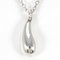 Silver Teardrop Necklace from Tiffany & Co. 4