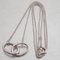 Collana a doppio anello in argento di Tiffany & Co., Immagine 1