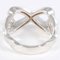 Double Loving Heart Silver Ring for Tiffany & Co. 4