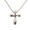 Collar con colgante de cruz pequeño de Tiffany & Co., Imagen 1