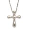 Small Cross Necklace in Silver by Elsa Peretti for Tiffany & Co. 3