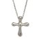 Small Cross Necklace in Silver by Elsa Peretti for Tiffany & Co. 1