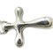 Kleine Kreuz Halskette aus Silber von Elsa Peretti für Tiffany & Co. 4