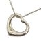 Halskette mit offenem Herz aus Silber von Tiffany & Co. 1