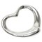 Open Heart Pendant in Silver from Tiffany & Co. 1
