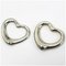Open Heart Pendant in Silver from Tiffany & Co., Set of 2 2
