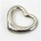 Open Heart Pendant in Silver from Tiffany & Co., Set of 2, Image 3