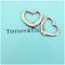 Open Heart Pendant in Silver from Tiffany & Co., Set of 2 1