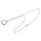 Halskette mit offenem Herz aus Silber von Tiffany & Co. 2