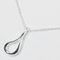 Open Teardrop Necklace in Silver from Tiffany & Co. 3