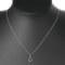 Open Teardrop Necklace in Silver from Tiffany & Co. 2