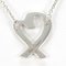 Collar de corazón amoroso de plata de Tiffany & Co., Imagen 4
