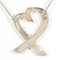 Silberne Loving Heart Halskette von Tiffany & Co. 4