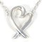 Silberne Loving Heart Halskette von Tiffany & Co. 1