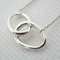 Double Loop Pendant / Necklace from Tiffany & Co. 6
