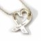 Collar con corazón amoroso de plata de Tiffany & Co., Imagen 6