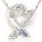 Collar de corazón amoroso de plata de Tiffany & Co., Imagen 1