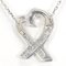 Collar de corazón amoroso de plata de Tiffany & Co., Imagen 4