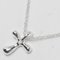 Kleine Kreuz Halskette von Tiffany & Co. 3