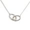 Double Loop Pendant Necklace from Tiffany & Co. 1