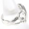 Anillo de plata con corazón amoroso doble de Tiffany & Co., Imagen 2