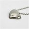 Lámpara colgante con forma de corazón de plata de Tiffany & Co., Imagen 5