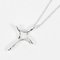 Open Cross Necklace in Silver from Tiffany & Co. 3