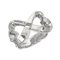 Loving Double Heart Ring in Silver by Paloma Picasso for Tiffany & Co. 1