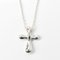 Silver Cross Pendant from Tiffany & Co., Image 1