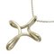 Cross Necklace in Silver from Tiffany & Co. 1