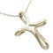 Kreuz Halskette aus Silber von Tiffany & Co. 2