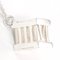 Silver Atlas Cube Necklace from Tiffany & Co. 2