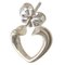 Boucles d'Oreilles Motif Coeur en Argent Sterling par Paloma Picasso pour Tiffany & Co., Set de 2 5