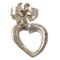 Boucles d'Oreilles Motif Coeur en Argent Sterling par Paloma Picasso pour Tiffany & Co., Set de 2 4