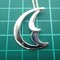 Collar con colgante de luna creciente de Tiffany & Co., Imagen 8